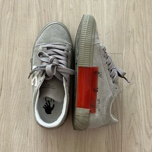 Off-White Vulcanized Grey Sneakers